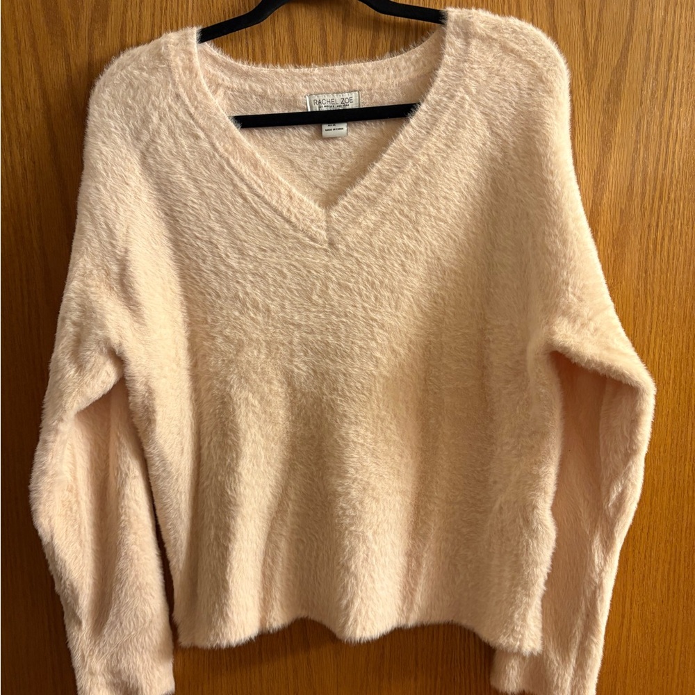 Rachel Zoe Ultra Plus Sweater - light pink